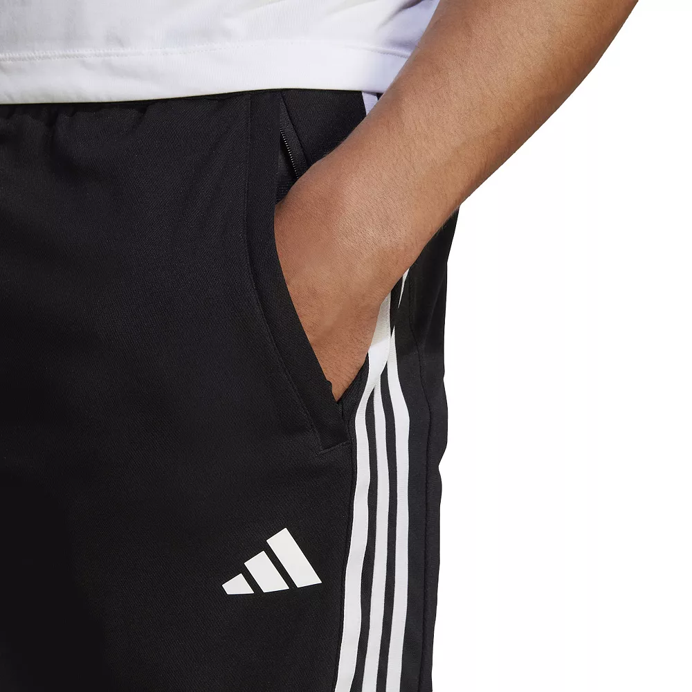 Men's Adidas Train Essentials Piqué 3-Stripes Training Shorts 5 Men's Adidas Train Essentials Piqué 3-Stripes Training Shorts - Image 3