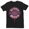 Licensed Character Men's Wizards Of The Coast Dungeons & Dragons Birthday Warlock Logo Tee -Haggar Sales 5857346