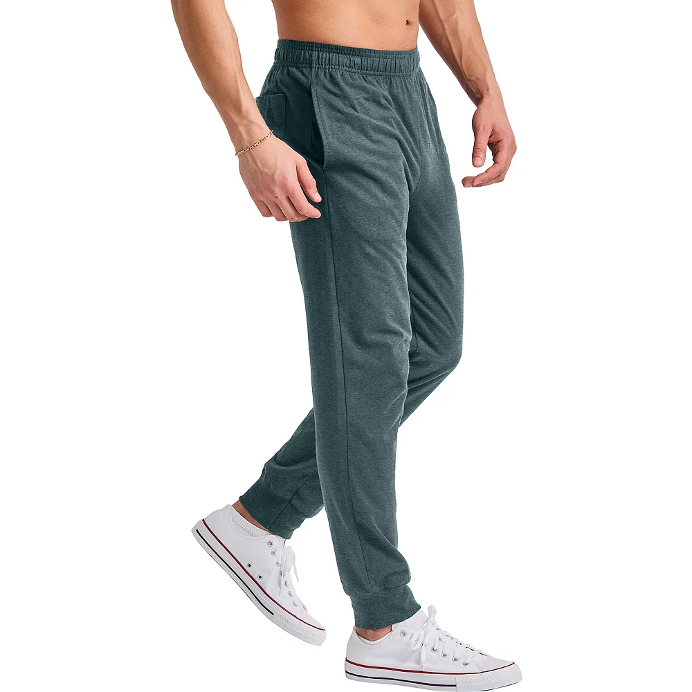 Men's Hanes Originals Tri-Blend Jersey Jogger Pants 5 Men's Hanes Originals Tri-Blend Jersey Jogger Pants - Image 3