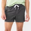 Men's Sonoma Goods For Life® 5" Everyday Textured Twill Pull-On Shorts 2 Men's Sonoma Goods For Life® 5" Everyday Textured Twill Pull-On Shorts -Haggar Sales 5975432 Dark Gray