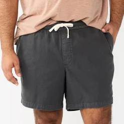 Big & Tall Sonoma Goods For Life® Comfortable Pull-On Shorts