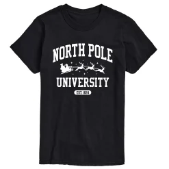 License Big & Tall North Pole University Tee