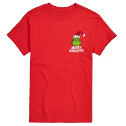 License Big & Tall Merry Grinchmas Tee