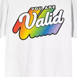 Licensed Character Men's Pride You Are Valid Tee -Haggar Sales 6017333 ALT