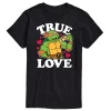 Licensed Character Men's TMNT True Love Tee -Haggar Sales 6035276 Black