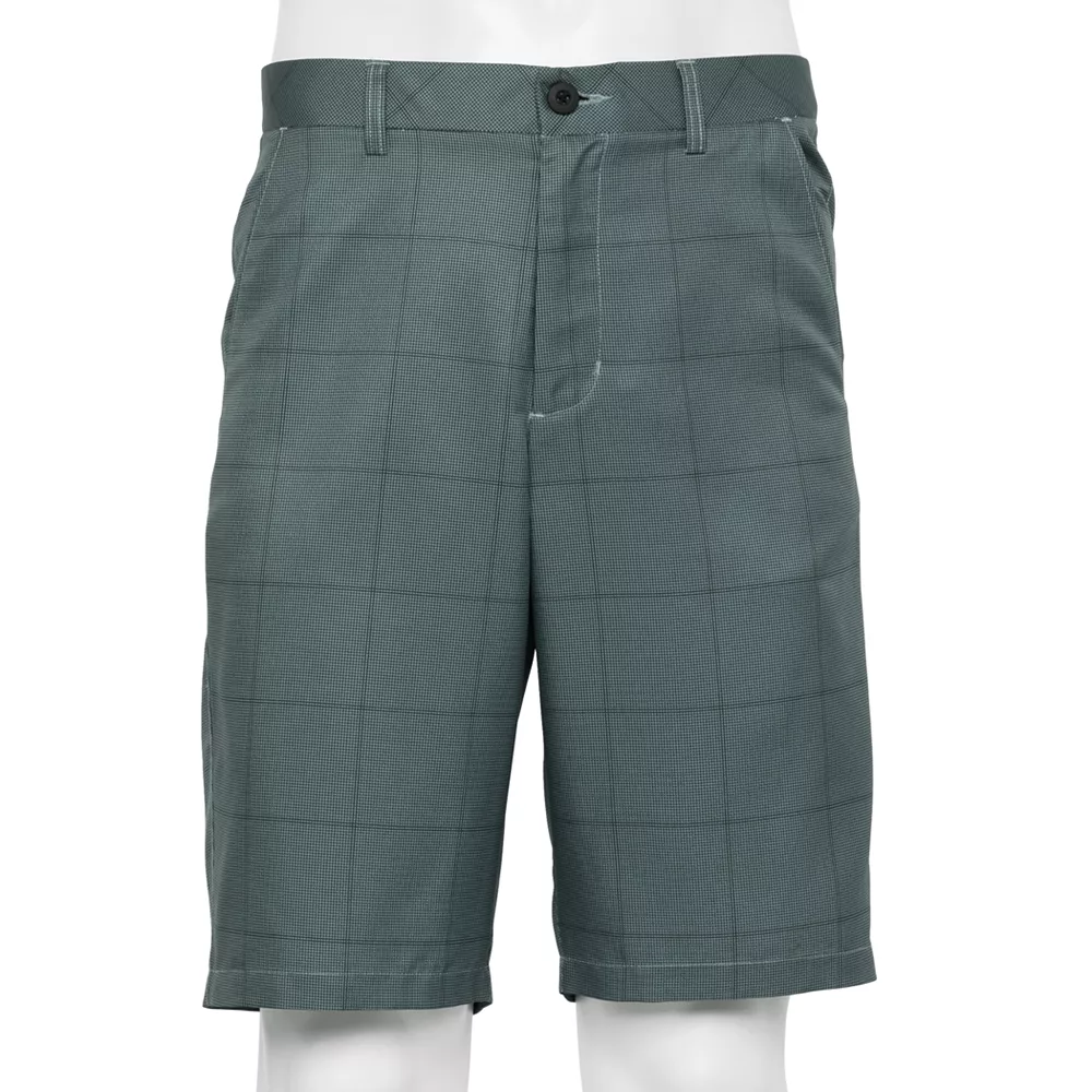 Men's Tek Gear® 11" Plaid Flat Front Shorts 3 Men's Tek Gear® 11" Plaid Flat Front Shorts