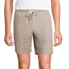 Men's Lands' End Comfort-First Knockabout Pull On Deck Shorts -Haggar Sales 6172422 Khaki