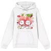 Licensed Character Men's Mimi & Neko Flowers & Fruits Hoodie -Haggar Sales 6212496