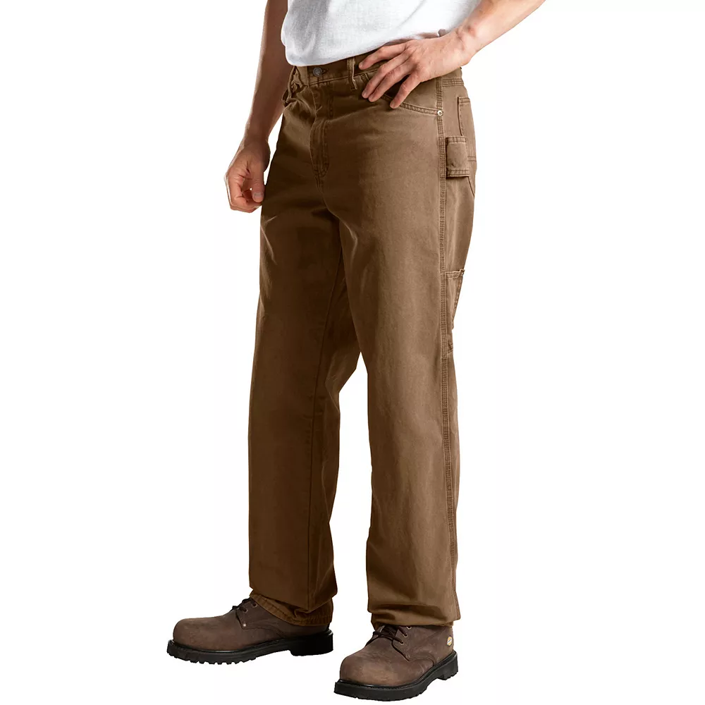 Men's Dickies Relaxed Fit Sanded Duck Canvas Carpenter Pants 3 Men's Dickies Relaxed Fit Sanded Duck Canvas Carpenter Pants