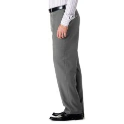 Big & Tall Haggar® ECLo™ Stria No-Iron Classic-Fit Flat-Front Dress Pants 8 Big & Tall Haggar® ECLo™ Stria No-Iron Classic-Fit Flat-Front Dress Pants -Haggar Sales 958556 ALT2